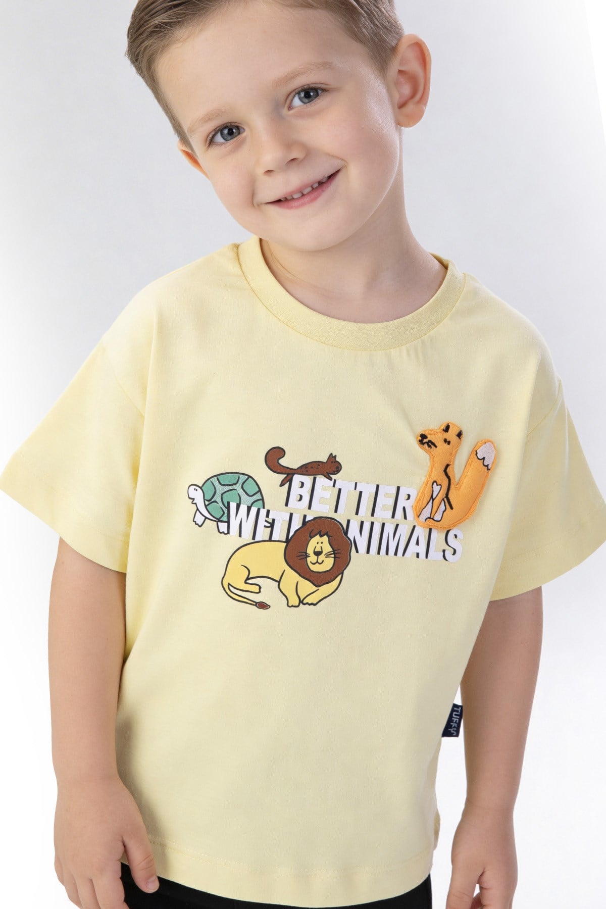 Tuffy Băiat Tricou Supreme-436 - Antracit
