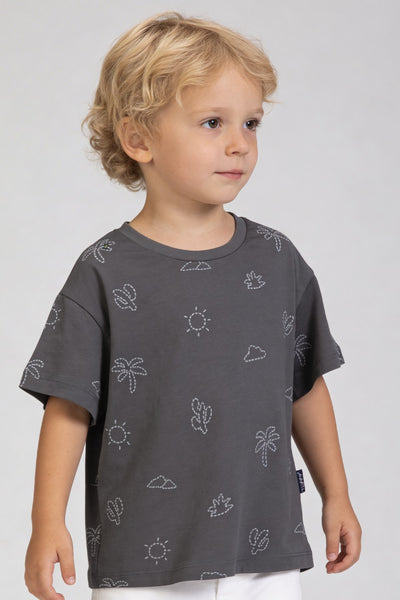 Tuffy Băiat Tricou Supreme-486 - Verde