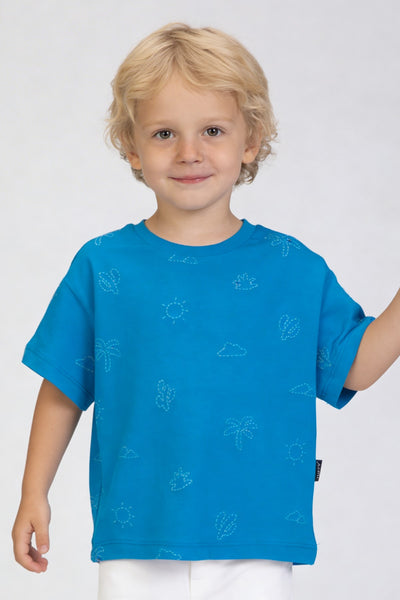 Tuffy Băiat Tricou Supreme-486 - Verde