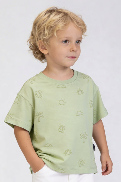 Tuffy Băiat Tricou Supreme-486 - Albastru