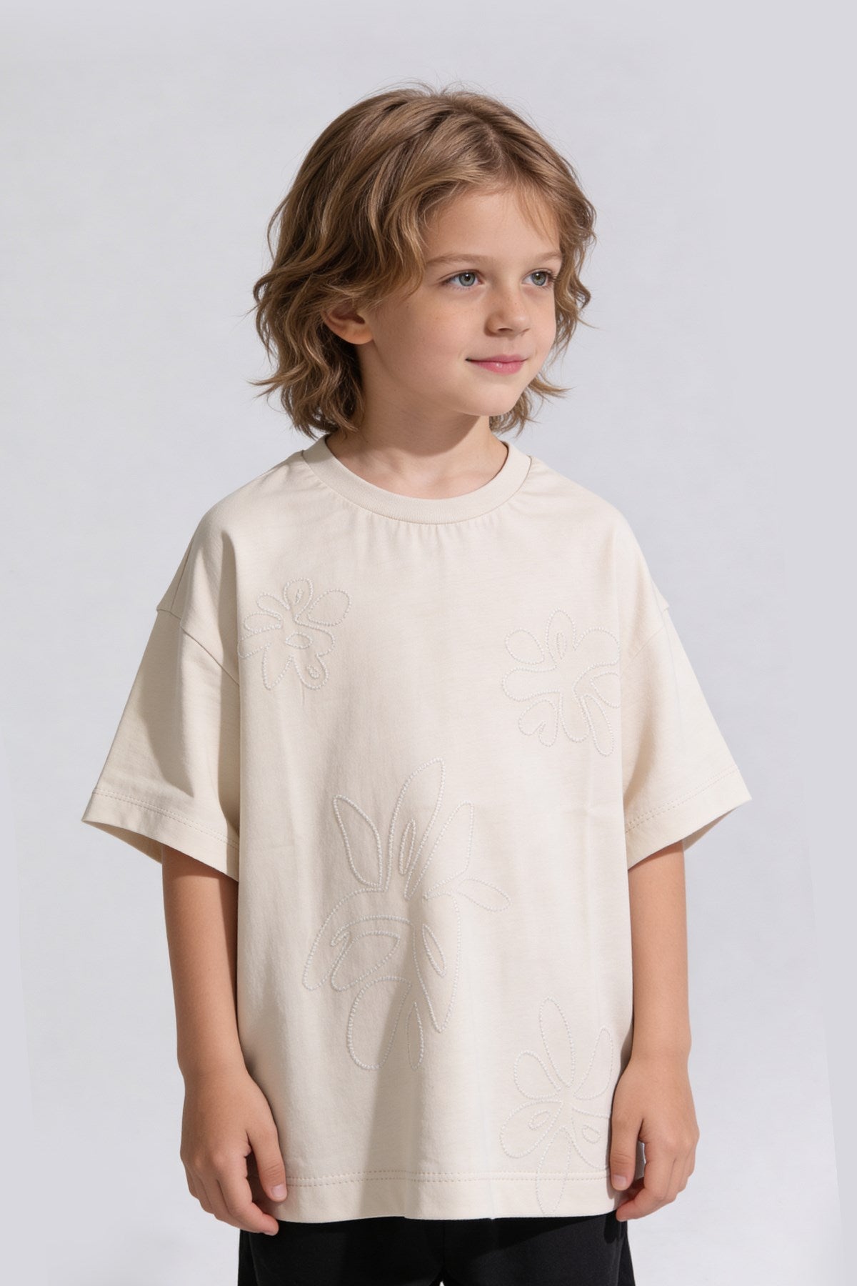 Tuffy Tricou Baieti Pique-556 - Albastru Inchis