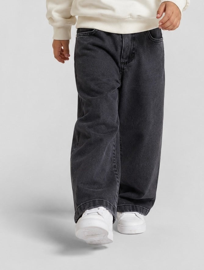 Tuffy Erkek Çocuk Tek Alt Gabardin Pantolon-04165 - Haki
