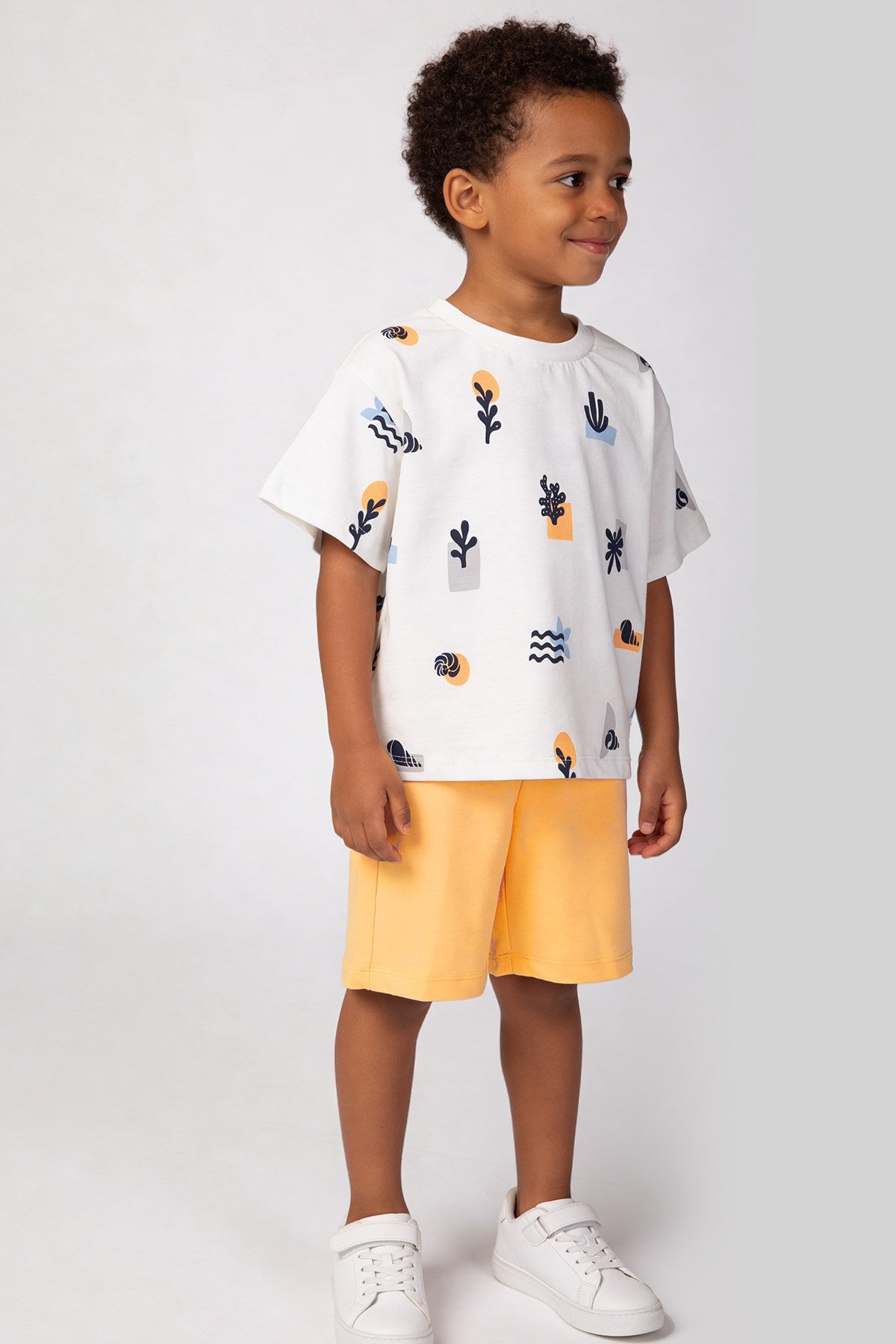 Tuffy Compleu Baieti Velpa Pantaloni Scurti-6707 - Albastru Inchis