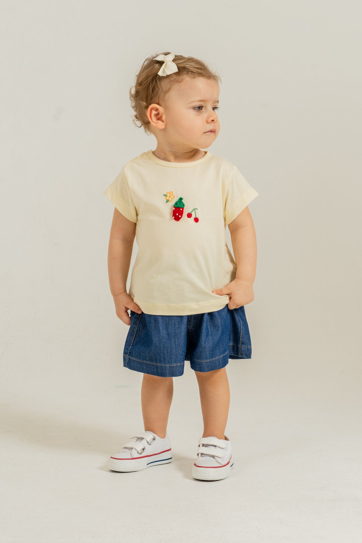 Tuffy Compleu Fete Denim+Tesatura-3366 - Ecru