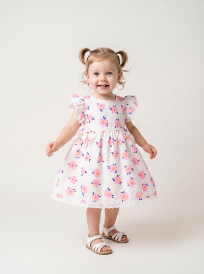 Tuffy Rochie Fete Muslin-3356 - Ecru
