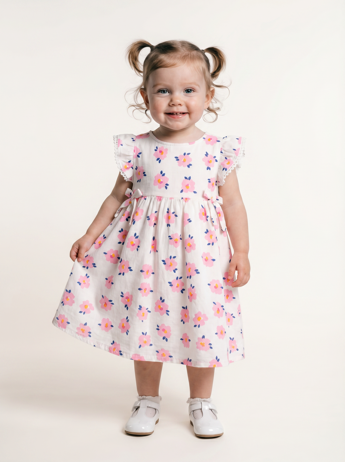 Tuffy Rochie Fete Muslin-3356 - Ecru