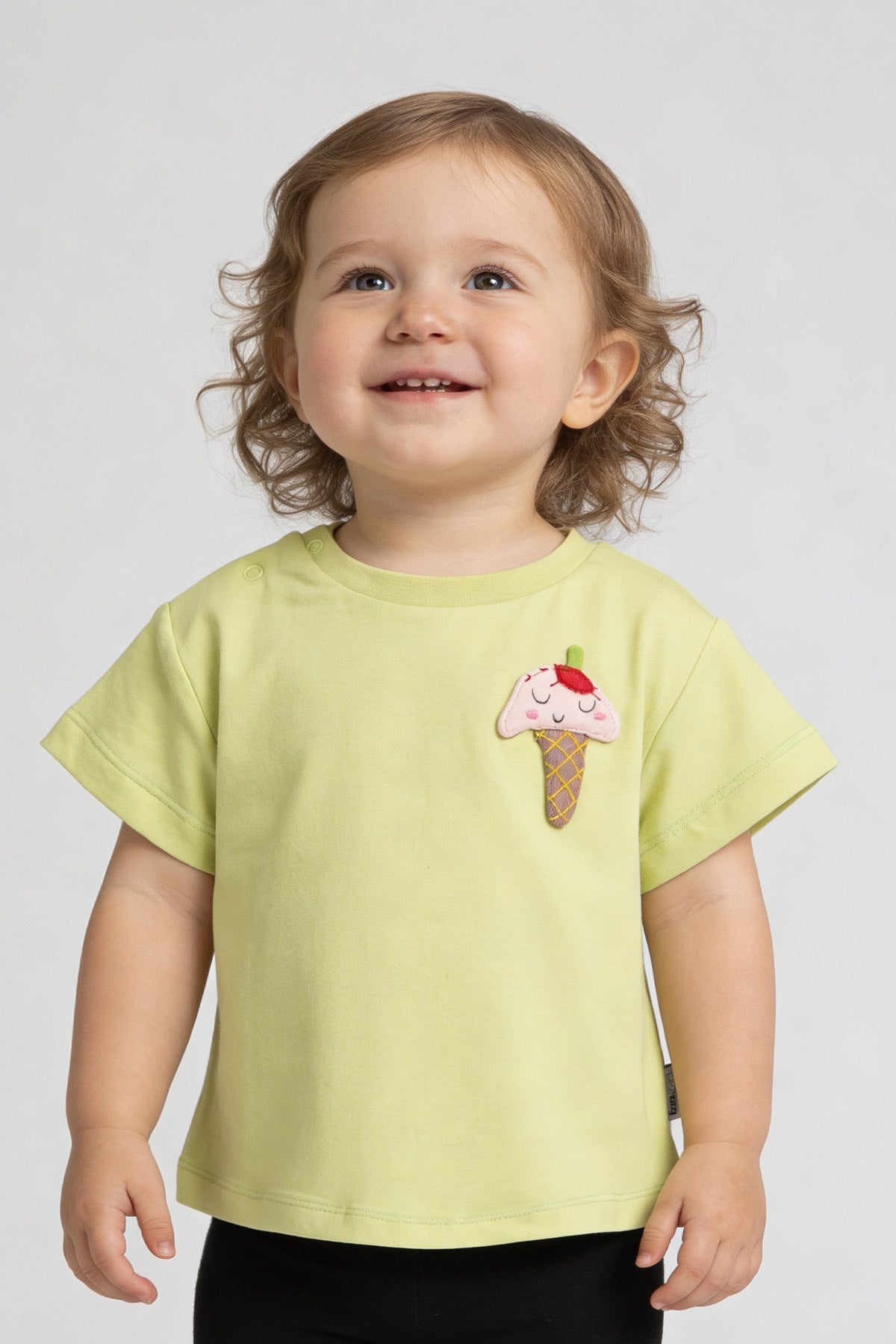 Tuffy Fată Bebeluș Tricou Supreme-1506 - Albastru Gheață