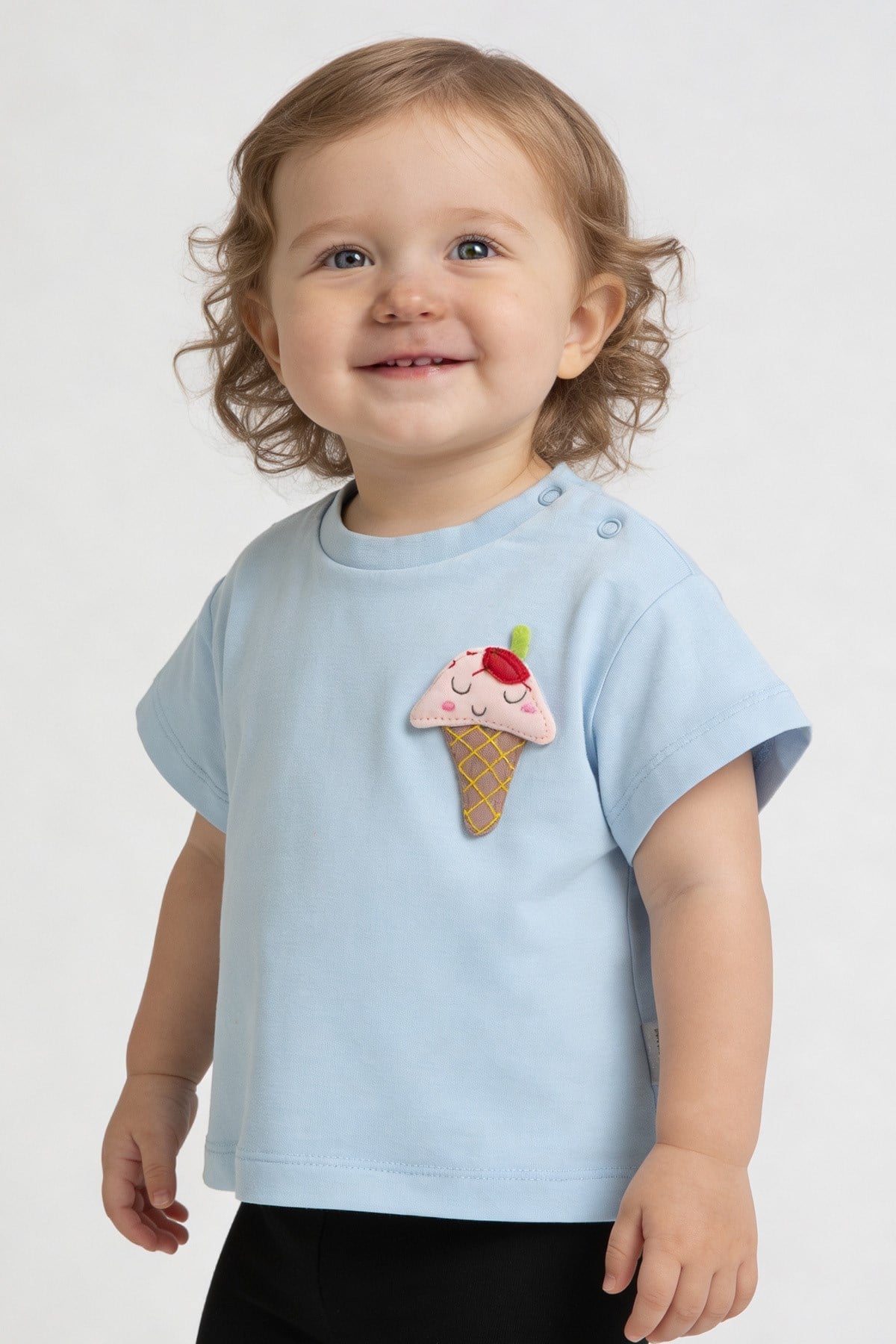 Tuffy Fată Bebeluș Tricou Supreme-1506 - Roz Deschis
