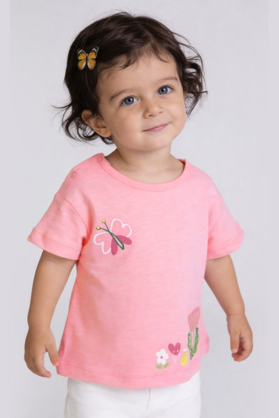 Tuffy Fată Bebeluș Tricou Supreme-1566 - Liliac