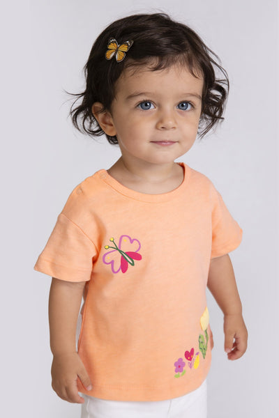 Tuffy Fată Bebeluș Tricou Supreme-1566 - Liliac