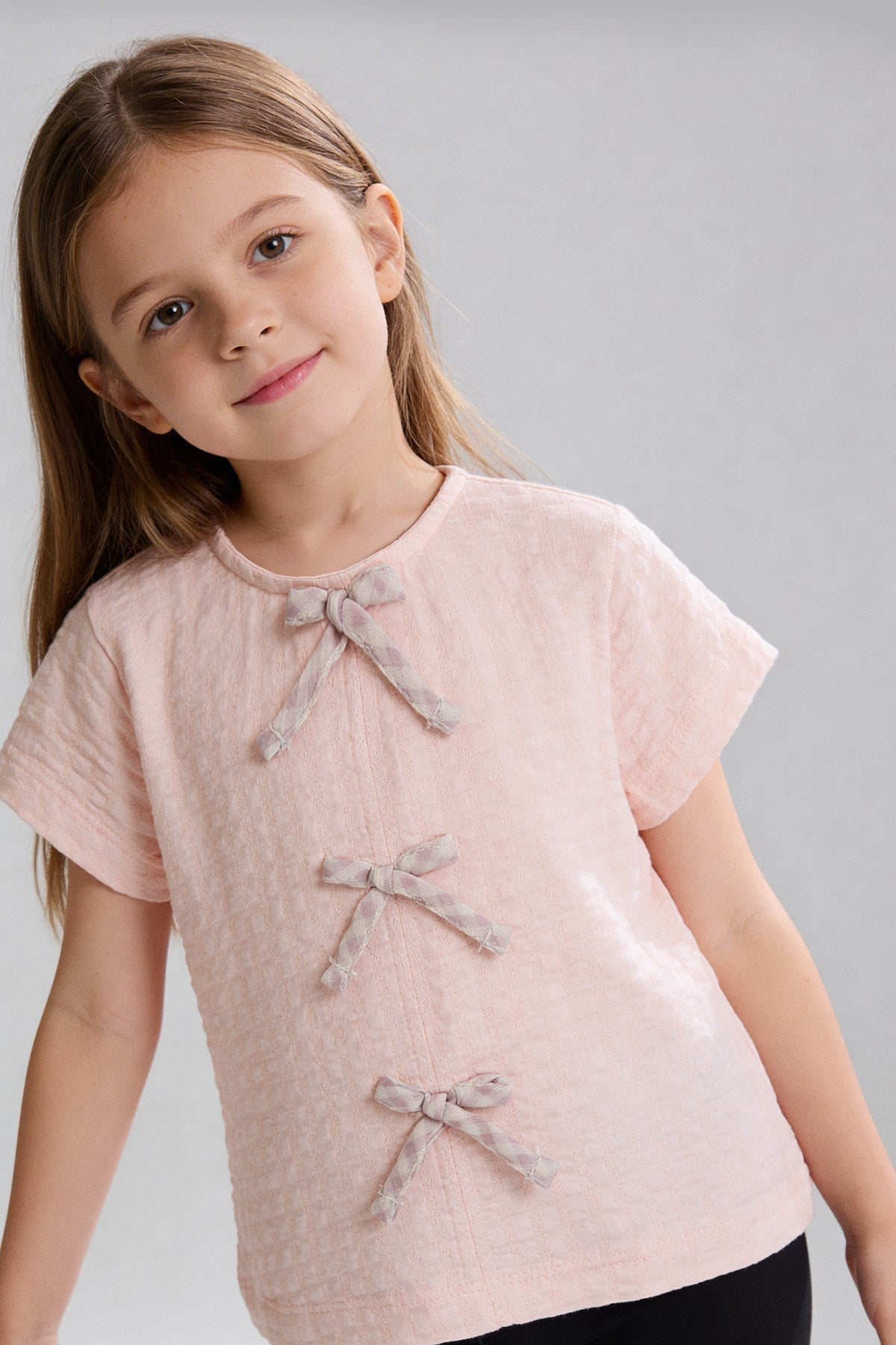 Tuffy Tricou Fete Detalii Fundita-2056 - Ecru