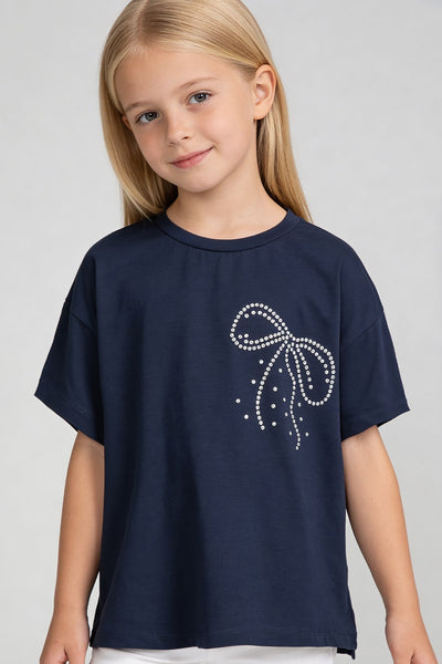 Tuffy Tricou Fete Pique Elastic-2436 - Ecru