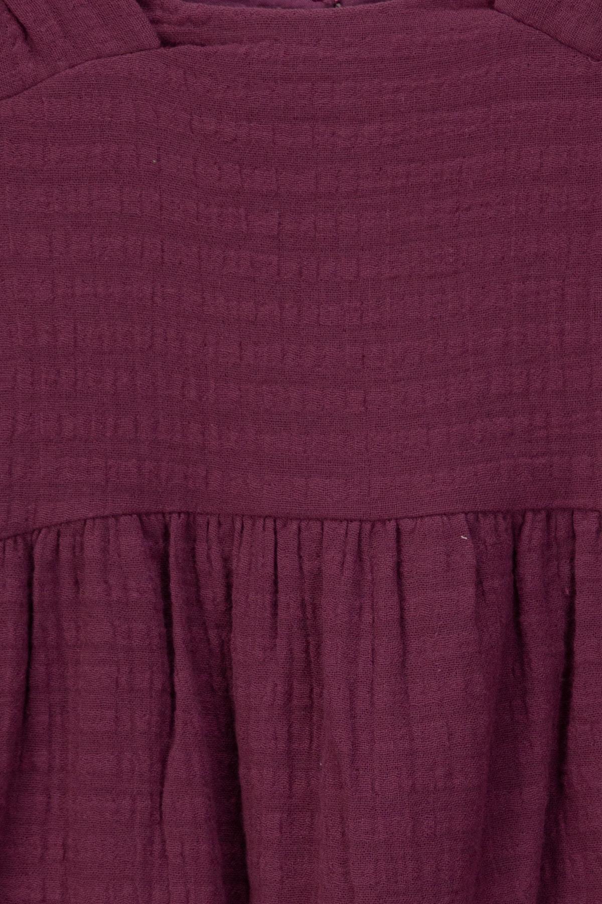 Tuffy Rochie Muslin pentru Fată-02865 - Vin