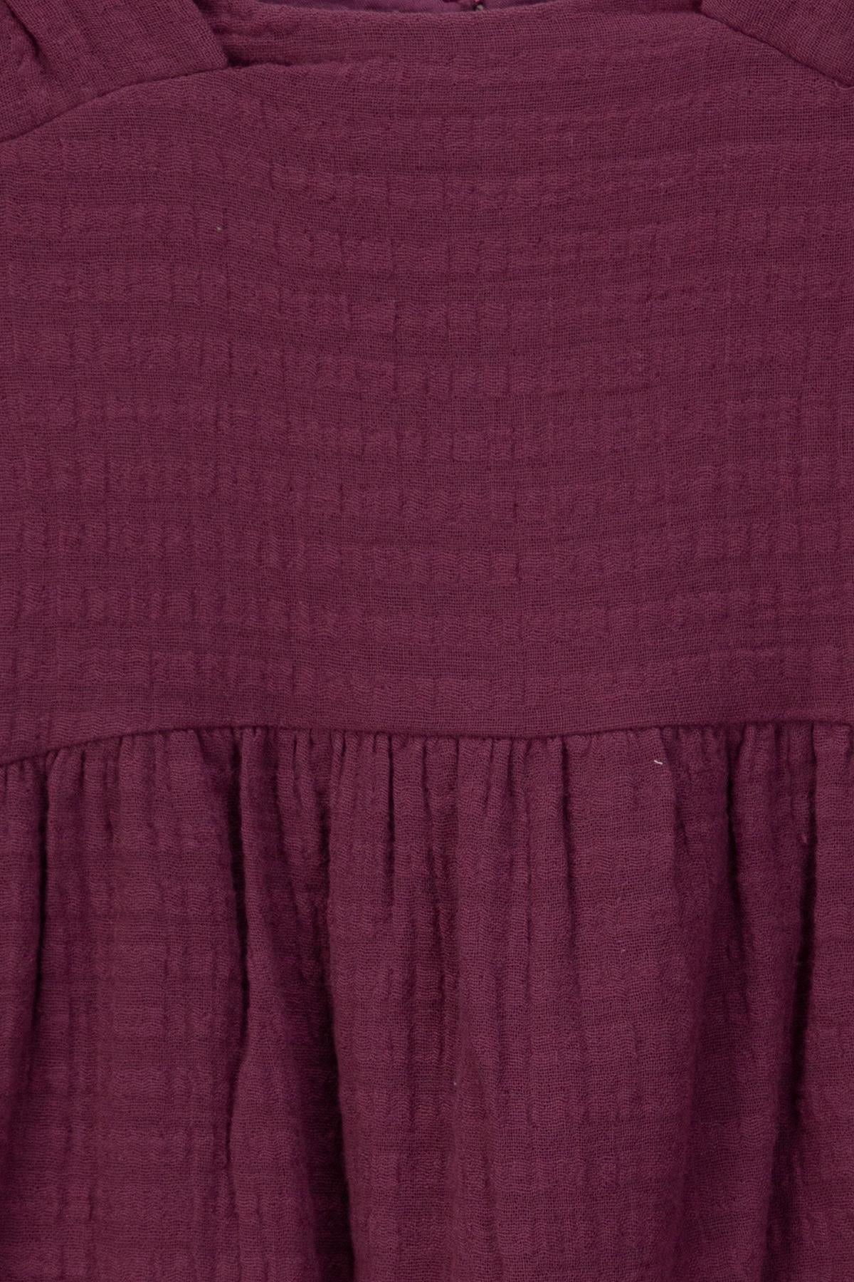 Tuffy Rochie Muslin pentru Fată-02865 - Măsliniu