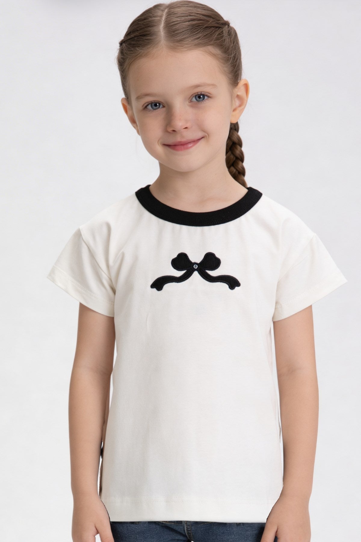 Tuffy Tricou Fete Tricot-2076 - Ecru