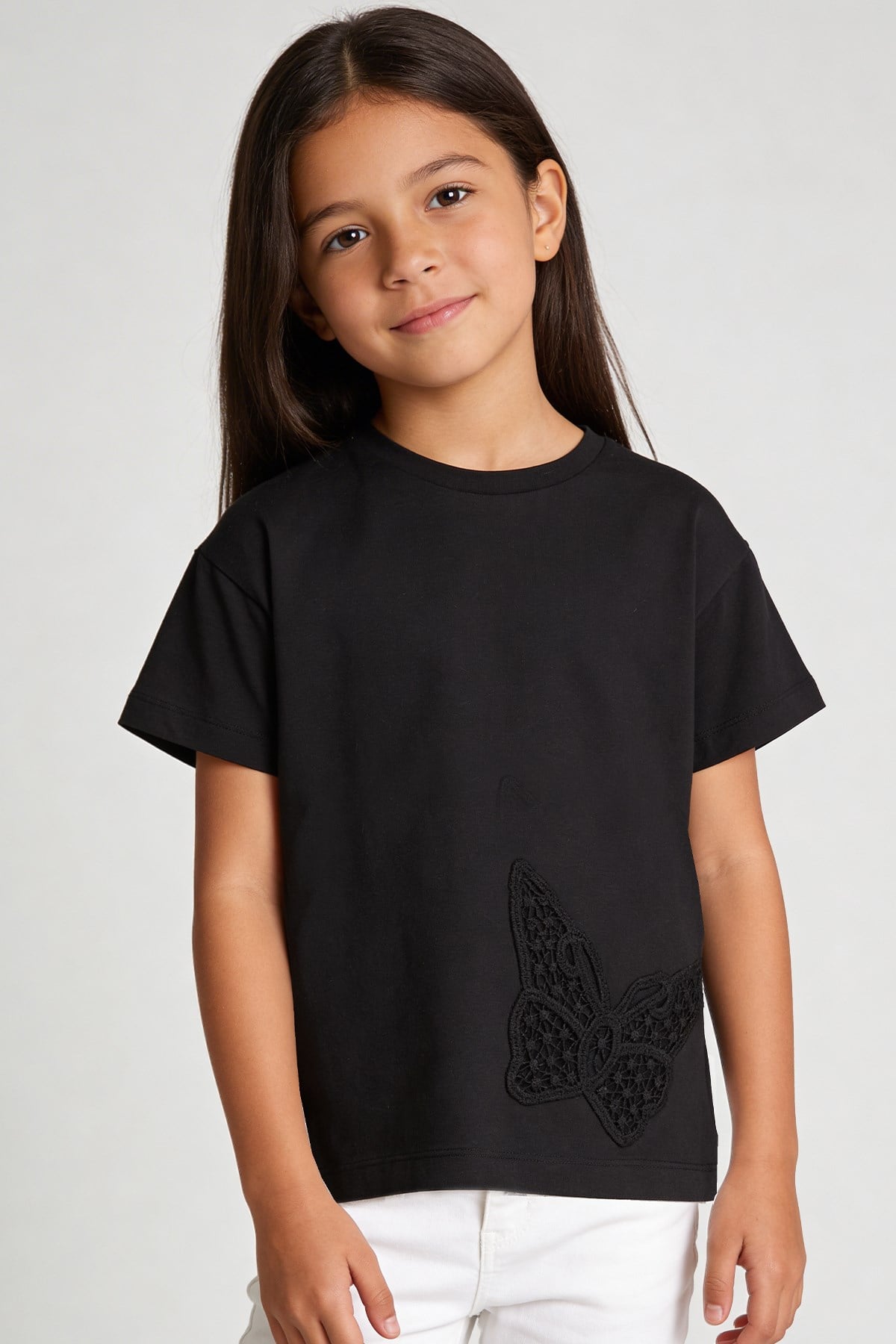 Tuffy Tricou Fete Tricot-2366-1 - Negru