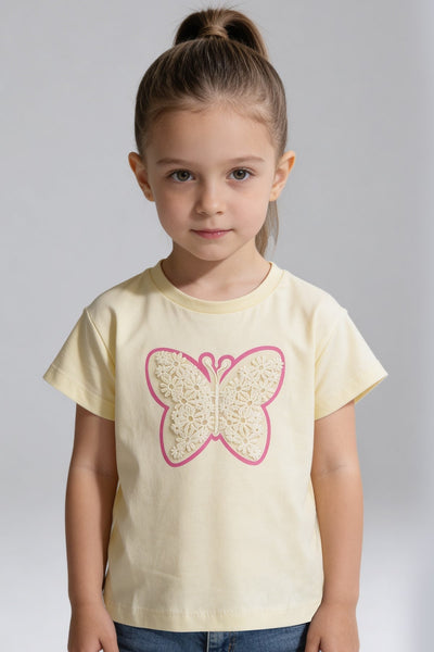 Tuffy Tricou Fete Pique-2126 - Roz Deschis