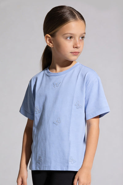 Tuffy Tricou Fete Pique-2336 - Negru