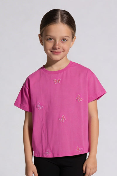 Tuffy Tricou Fete Pique-2336 - Negru
