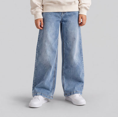 Pantalon Denim Tuffy pentru fete-03275 - Albastru