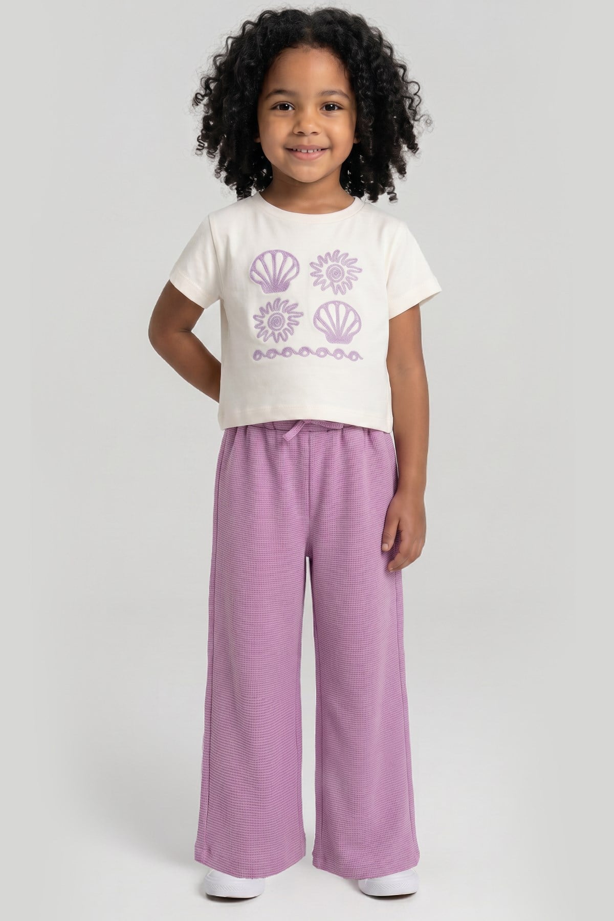Tuffy Set Dublu Fete Waffle-3986 - Bej