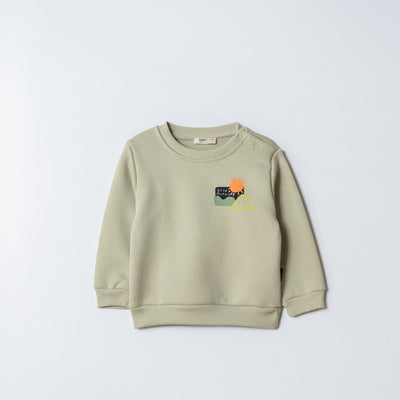 Tuffy Morning Tema Baietel Bluza - 045 - Verde Deschis