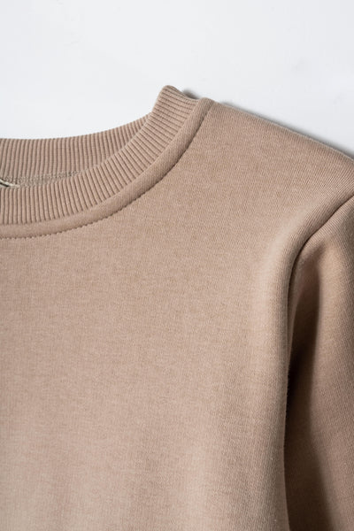 Tuffy Palmiye Desen Erkek Çocuk Sweatshirt-0555 - Mavi