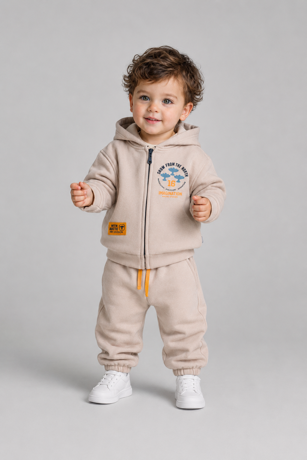 Set de trening Tuffy Snow Thenorth pentru băieți-03615 - Albastru