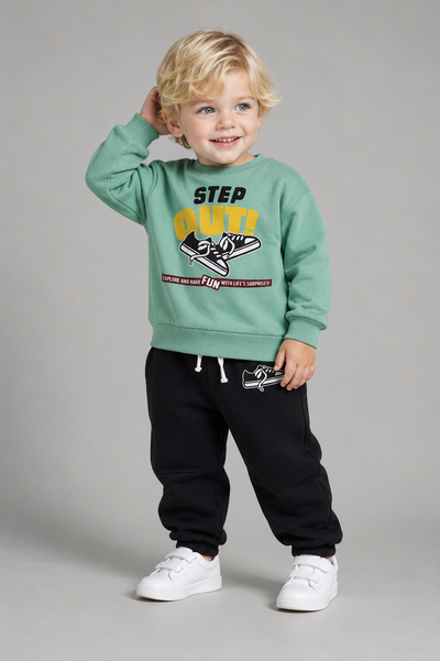 Set Tuffy Step Out pentru băieți-04005 - Maro Cremos