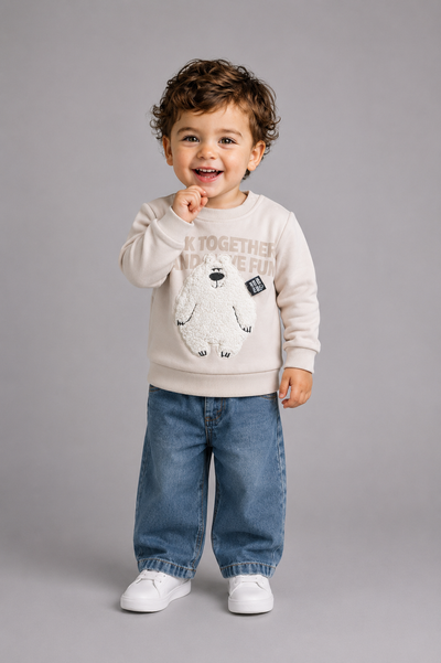 Tuffy Together Have Fun Imprimeu Urs Baietel Bluza - 095 - Indigo