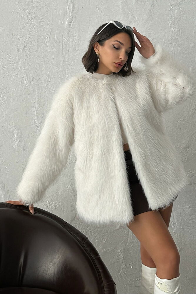 Peluş Toptan Kaban - Açık Taş