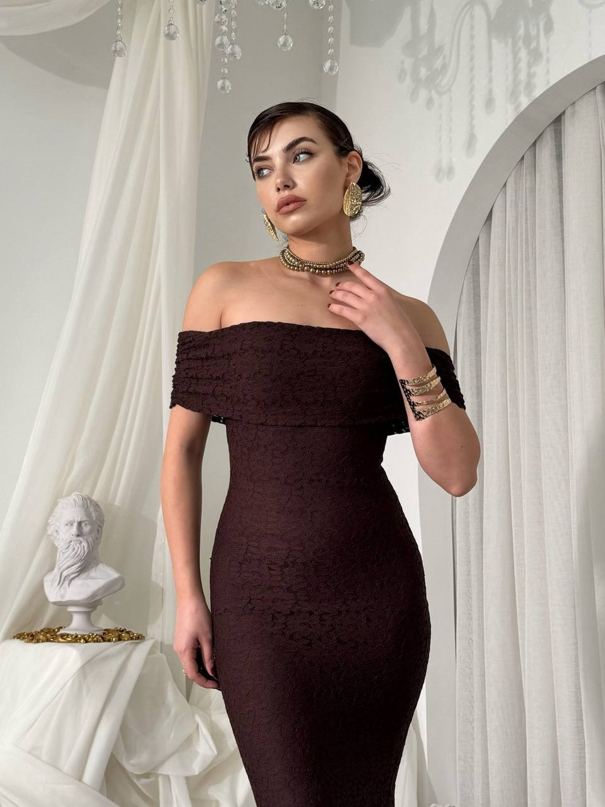 Rochie fără bretele Uyef