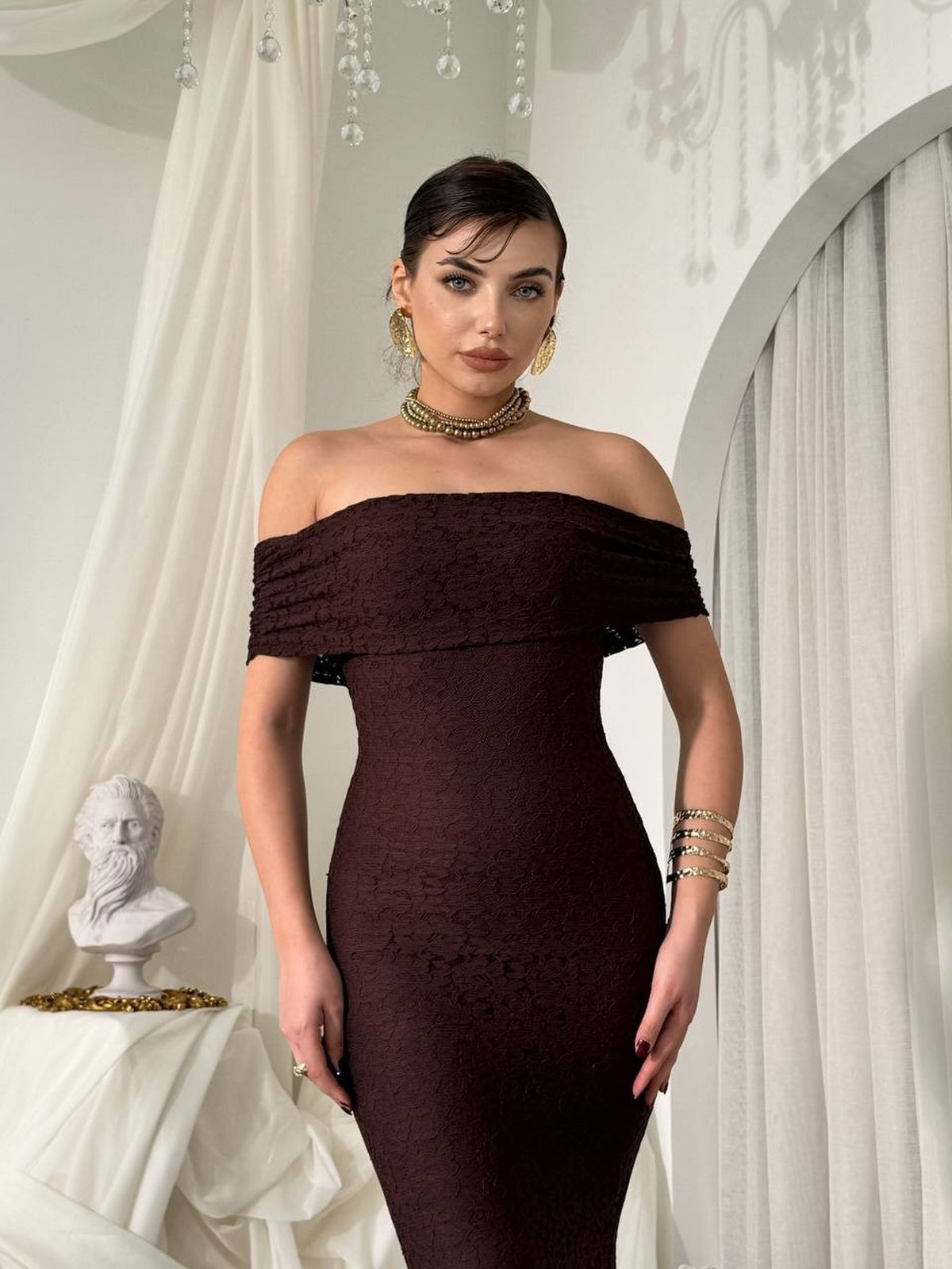 Rochie fără bretele Uyef