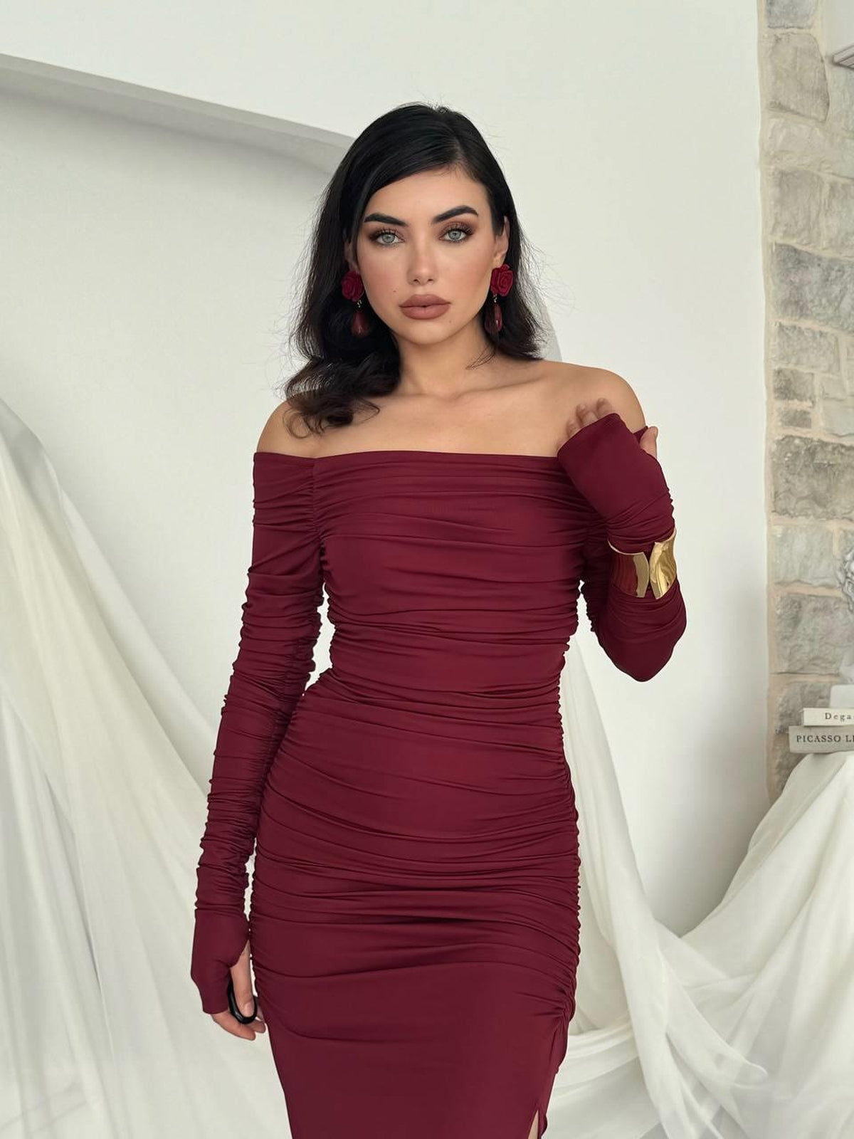 Rochie Vasco Drapată