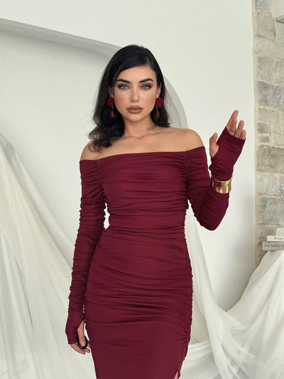 Rochie Vasco Drapată