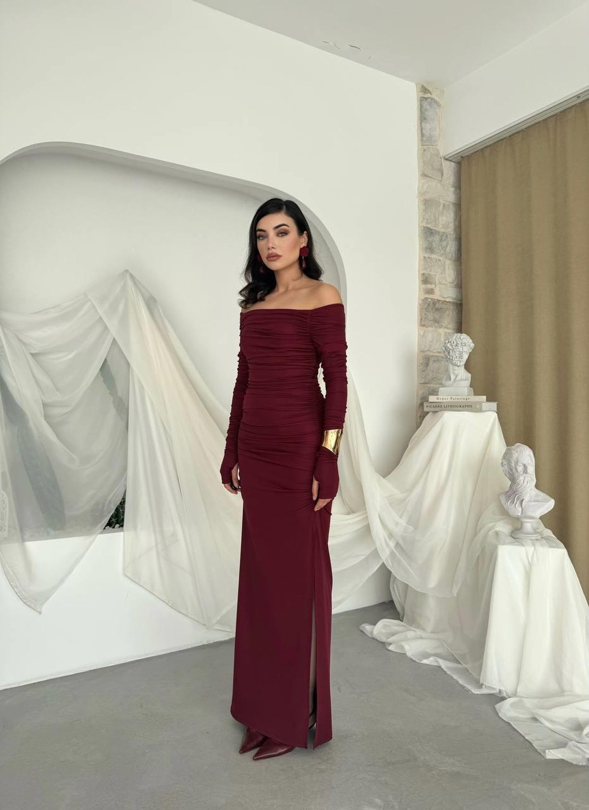 Rochie Vasco Drapată