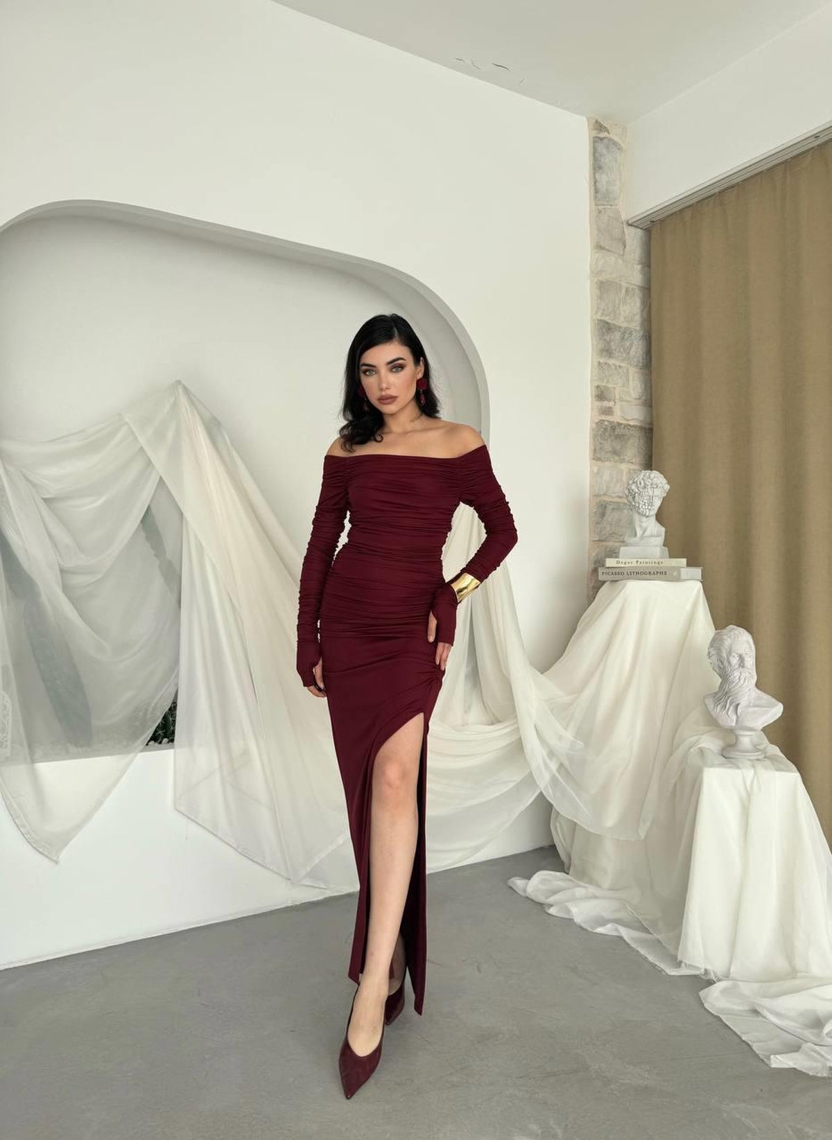 Rochie Vasco Drapată