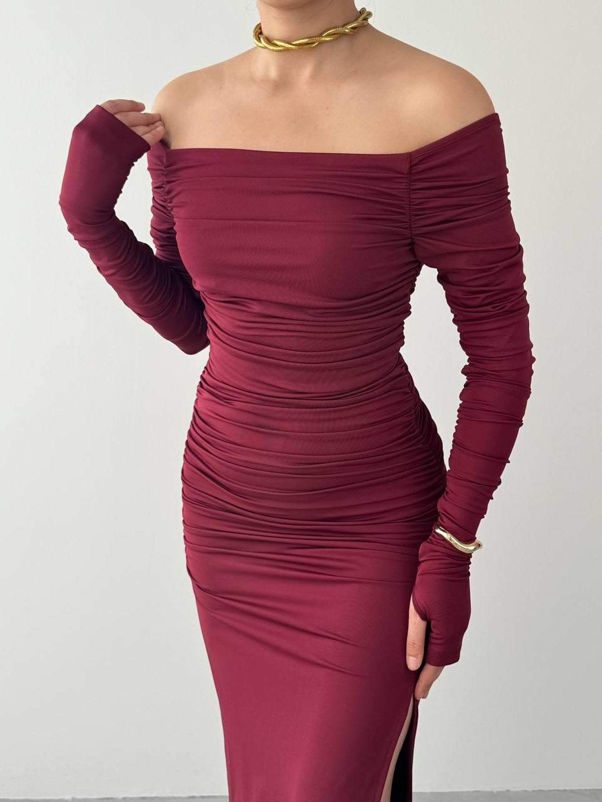 Rochie Vasco Drapată