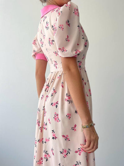 Rochie Midi Vesoul cu guler tip cămașă