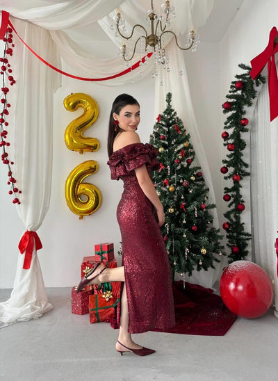 Vinta Straplez Elbise