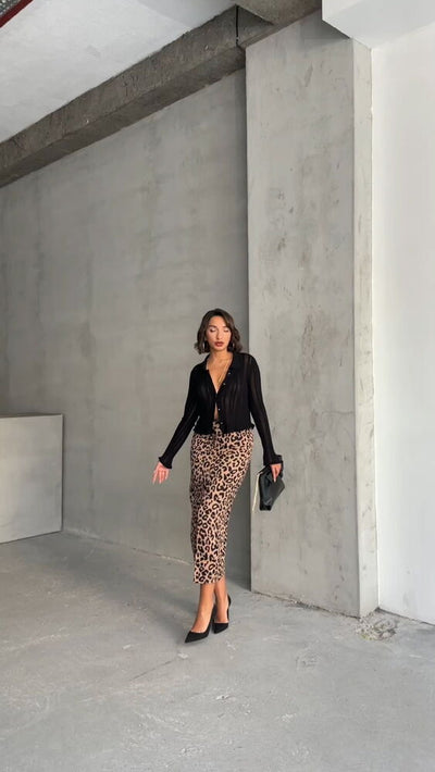 Wholesale Skirt - Mink Black