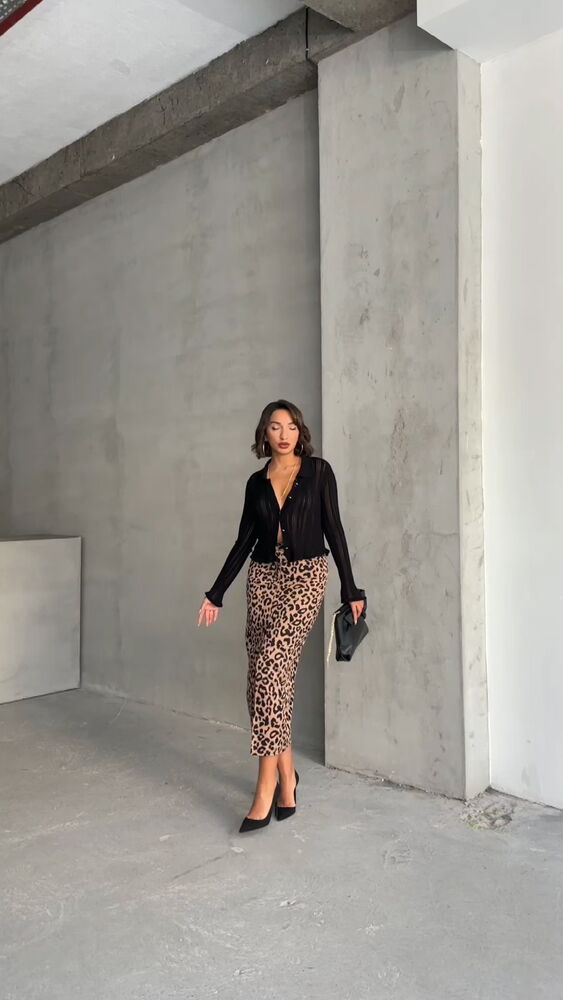 Wholesale Skirt - Mink Black