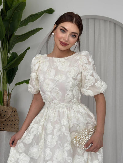 Wear Sırt Bağlama Detaylı Elbise