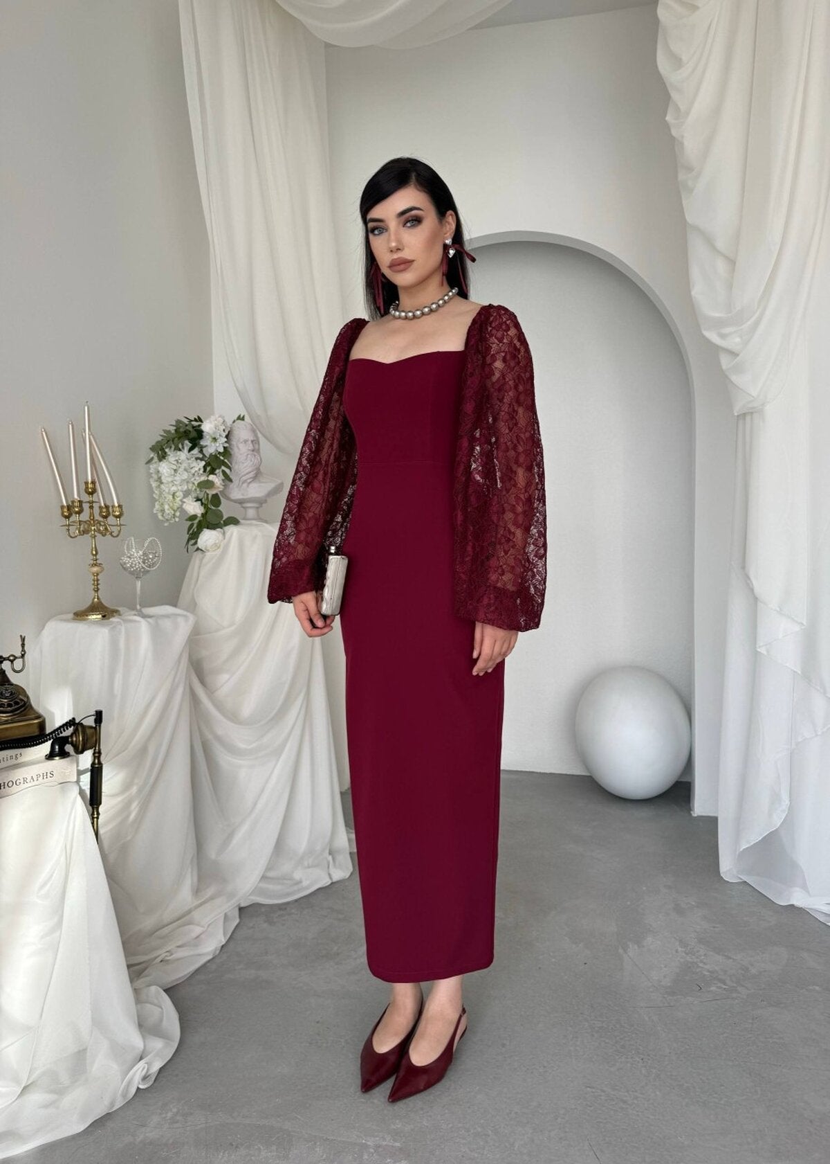 Rochie midi Yamas