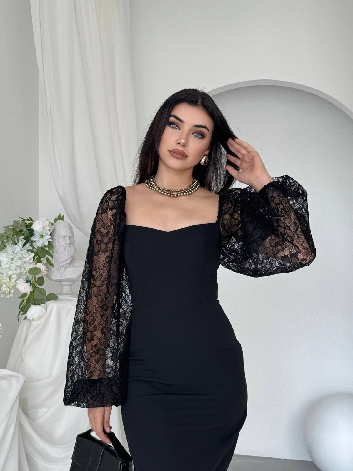 Rochie midi Yamas