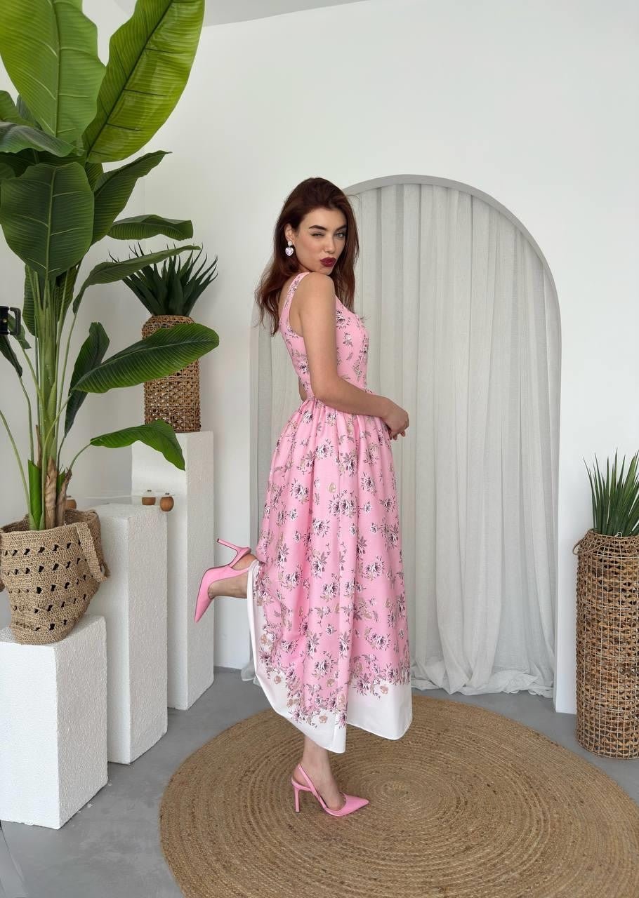 Rochie Yoa cu detalii la nivelul bustului
