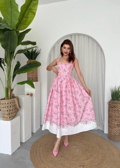 Rochie Yoa cu detalii la nivelul bustului