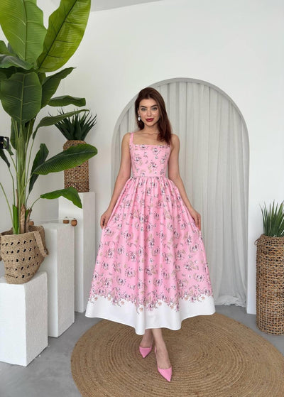 Rochie Yoa cu detalii la nivelul bustului