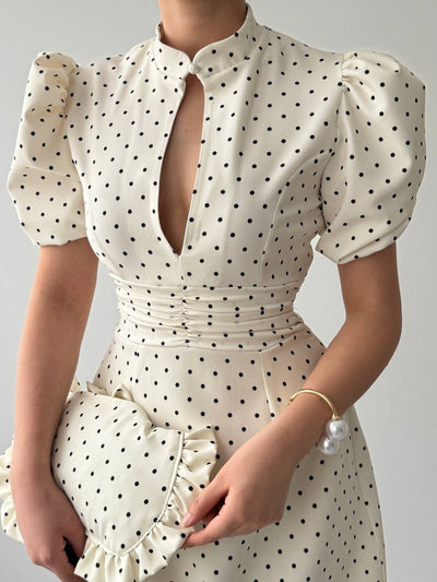 Yues Cut Out Detaylı Elbise