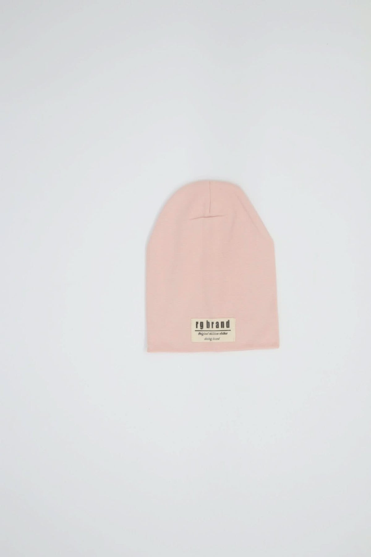 Yumuşak Etiket Detaylı Katlamalı Bere | RG Brand | 3–9 Yaş | RG1535 - PEMBE